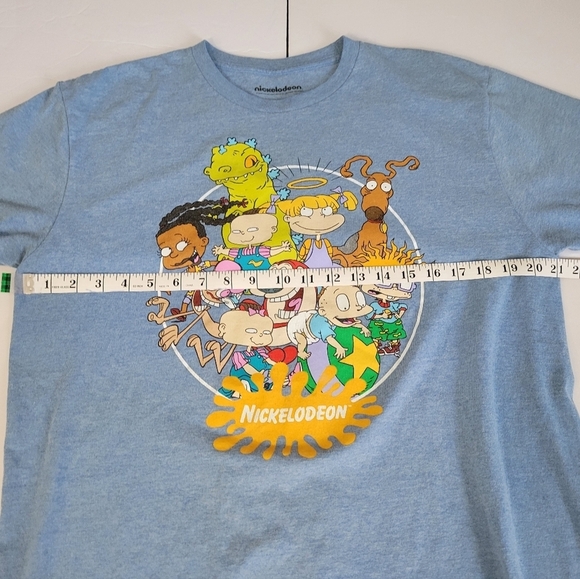 Nickelodeon Ren & Stimpy Rugrats 90s Cartoon Characters Graphic T Shirt - Picture 4 of 6